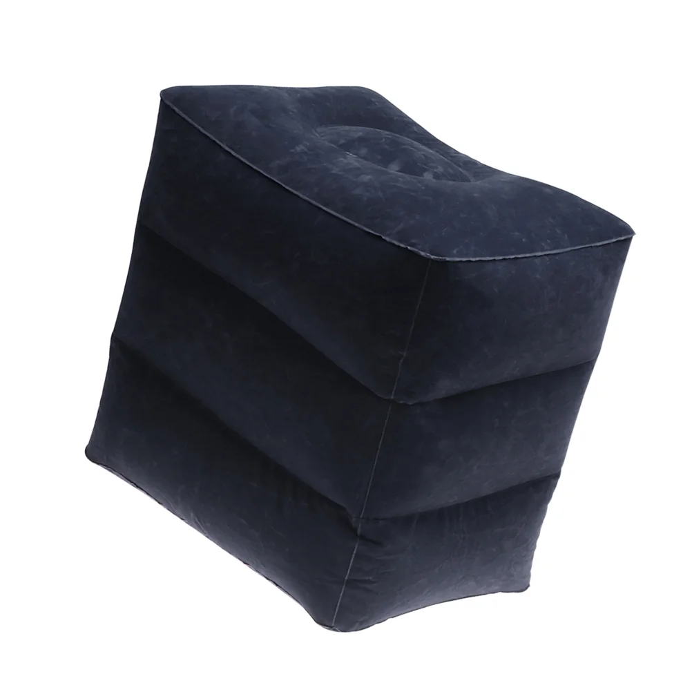

1pc Inflatable Rest Footstool Relax Cushion Travel Footrest for Airplane
