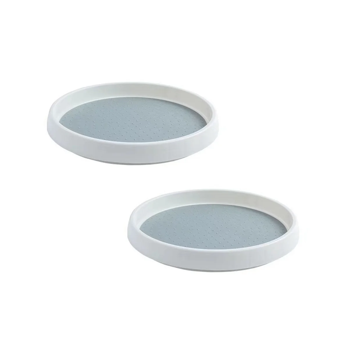 

2PCS Turntable 10 Inch Non-Skid Lazy Organizer for Cabinet, Pantry Organization, Spice Rack
