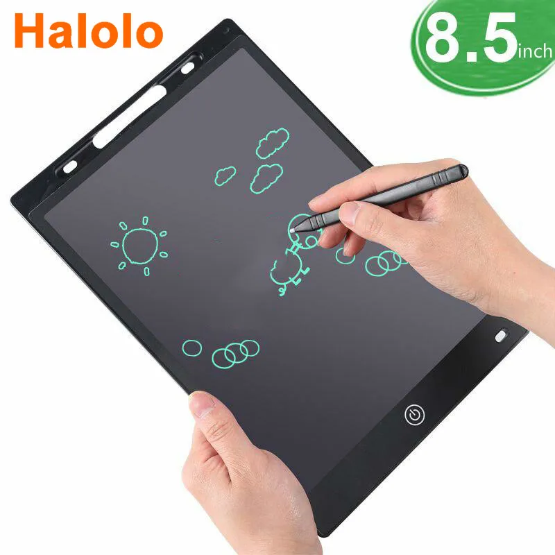 

Halolo Writing Tablet Drawing Board Children's Graffiti Sketchpad Toys 8.5inch Lcd Handwriting Blackboard Magic Drawing Board
