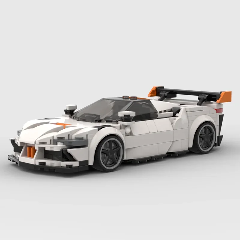 Фото Супер модель спортивного автомобиля Moc, строительные блоки SF90, скоростные чемпионы, модель автомобиля, технология, подарки, строительные блоки, набор для сборки «сделай сам», игрушки №2