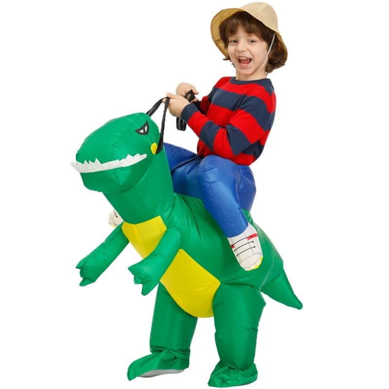 

Детский надувной костюм динозавра, костюм аниме-талисмана, костюм на Хэллоуин, Пурим, рождественские костюмы для косплея для мальчиков и де...