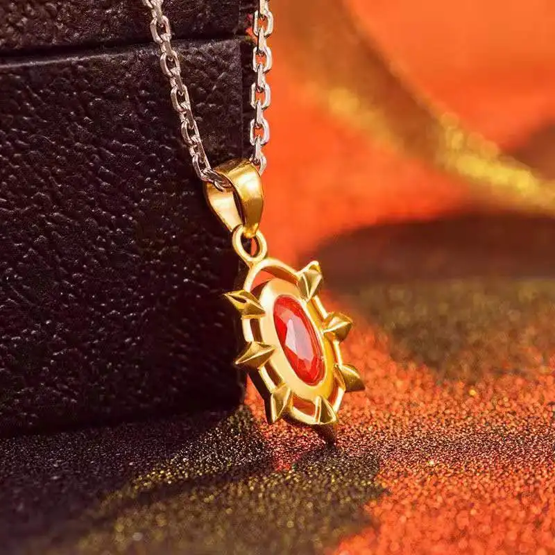 Fate Apocrypha Cos ожерелье ювелирные изделия женское колье с крестом Аниме Косплей Karna