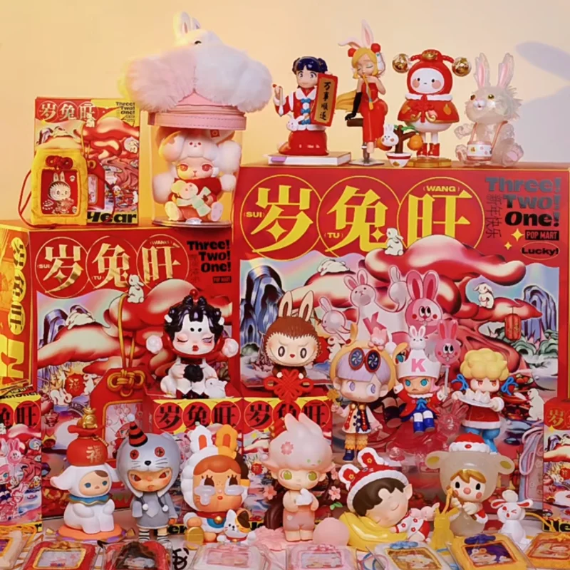 Три два один! 1 шт./16 шт. экшн-фигурки в китайском стиле