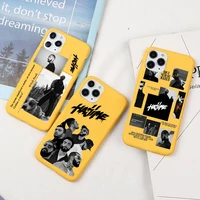 hajime miyagi andy panda candy color yellow phone cover for iphone 11 12 13 pro max x xr xs max 6s 7 8 plus 13mini soft tpu case