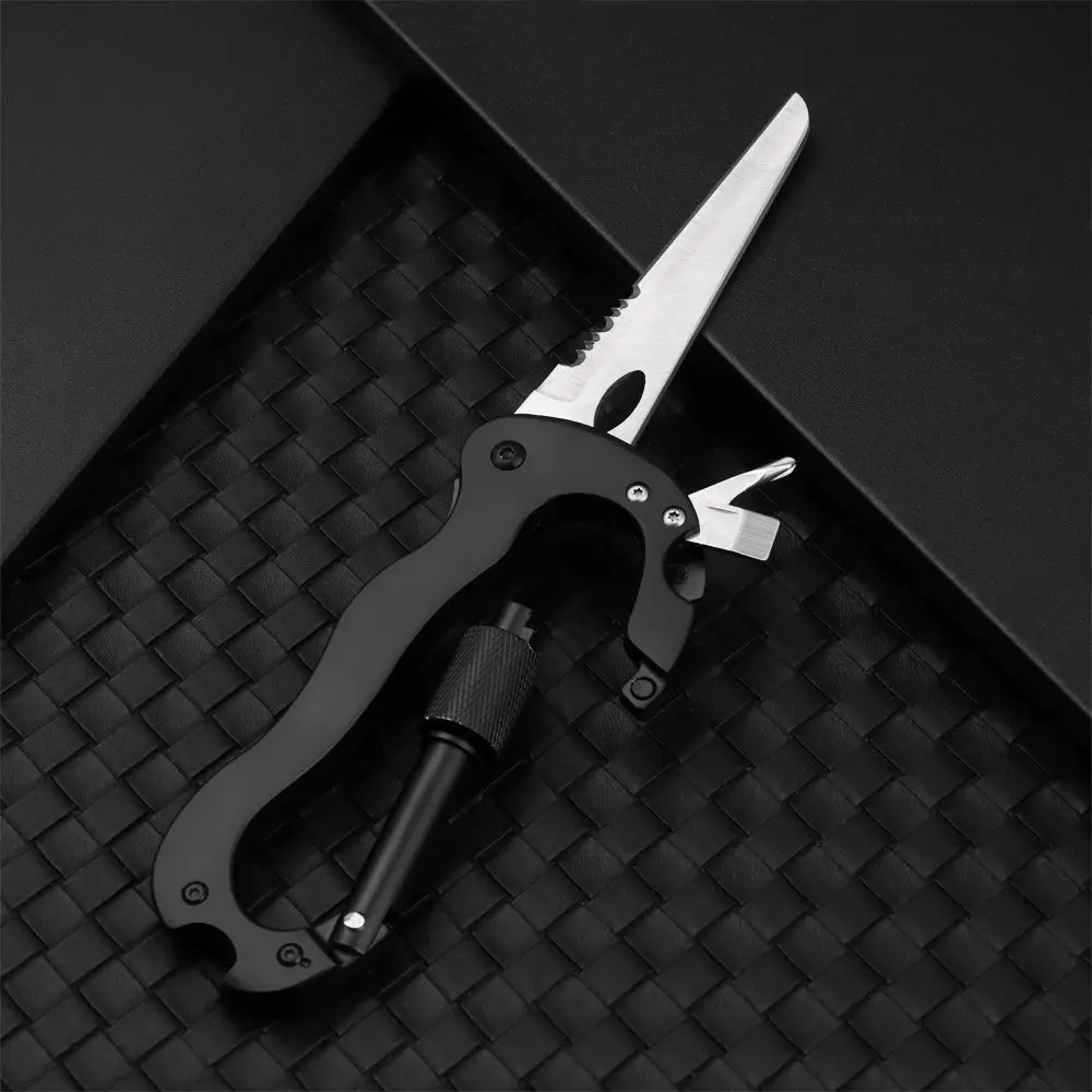 5 в 1 многофункциональный складной нож карабин подвесная Пряжка