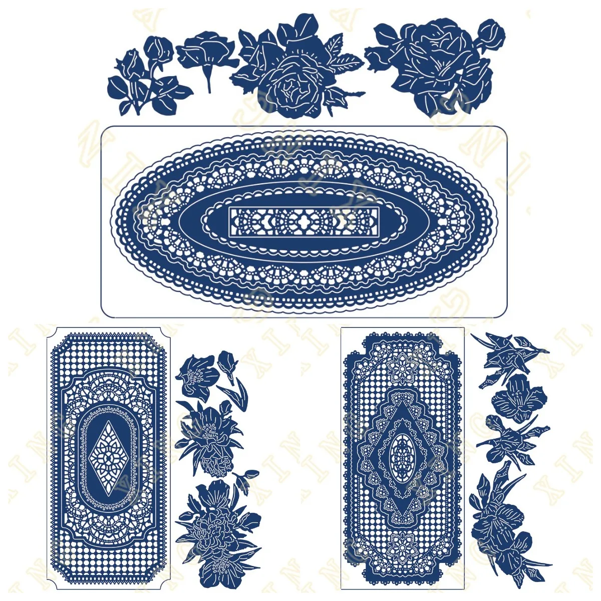 

Cherish Forever Love Flower Hot Sale New Metal Craft Cutting Dies Diy Scrapbook Paper Diary Decoration Card Handmade Embossing