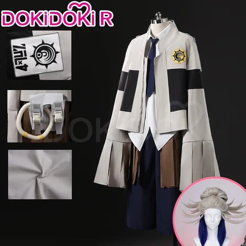 Косплей костюм Tamsy Caines DokiDoki-R белый