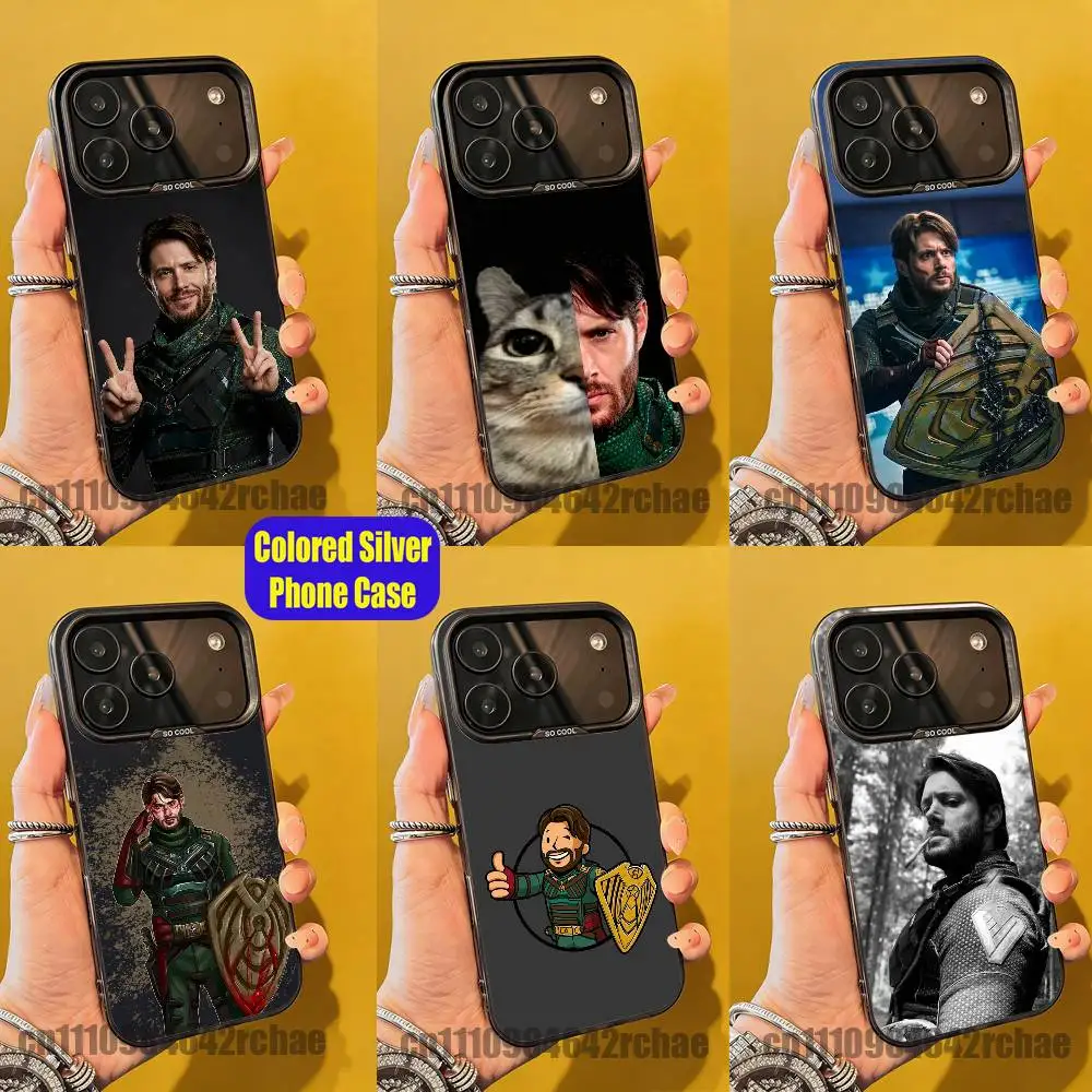 Фото Чехол для телефона For Soldier Boy t-the b-boys для iPhone 15, 12, 11, 14, 13, 16, 17, E, Max, Plus, Air, Pro, Mini, индивидуальный цвет, серебристый №1