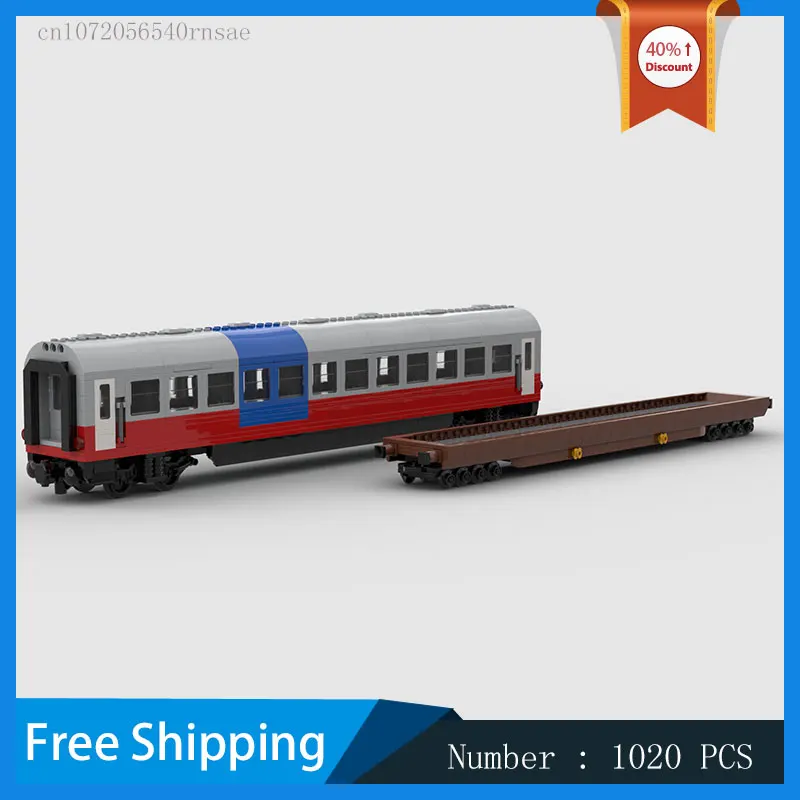 

Assemble Toys DIY Bricks City Train MOC Building Block Model Transportation Series Christmas Gifts Birthday Present Collection