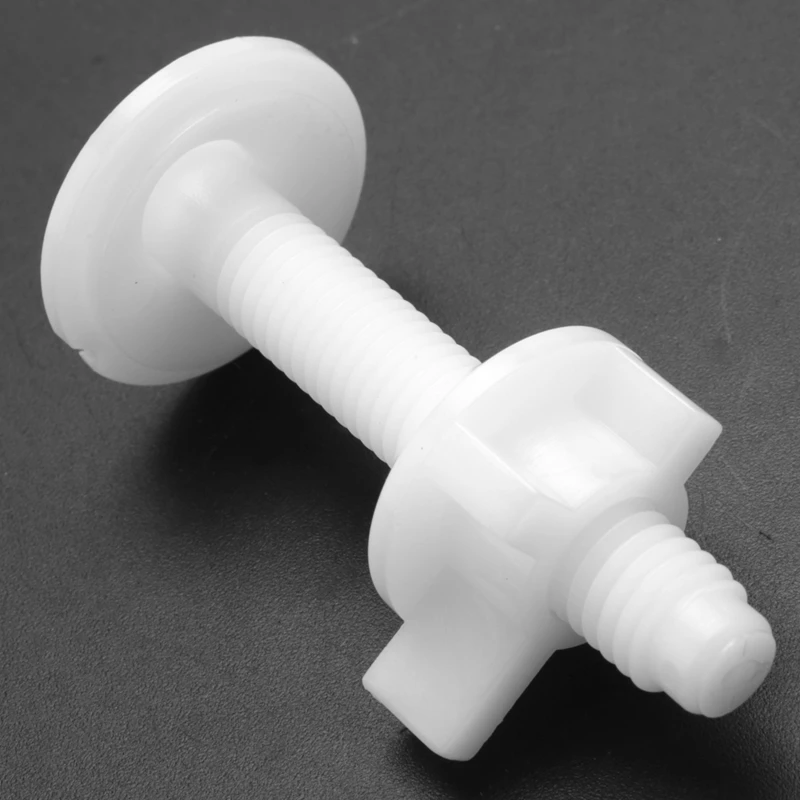 4 шт. шарнирные болты для сиденья унитаза с пластиковыми гайками и шайбами