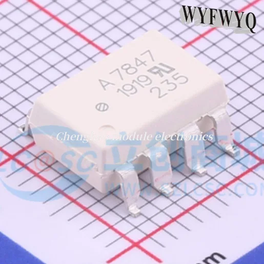 

50PCS/LOT QCPL-7847 A7847 SOP8 NEW ORIGINAL Optocoupler