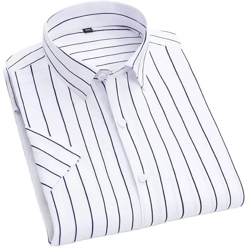Men's Striped Fashion Print Loose Shirts 2022 Spring Autumn Men's Tops