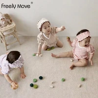 freely move baby boy girl clothes sets baby girl clothing tops pant outfits baby cotton o neck short sleeve baby pajamas sets