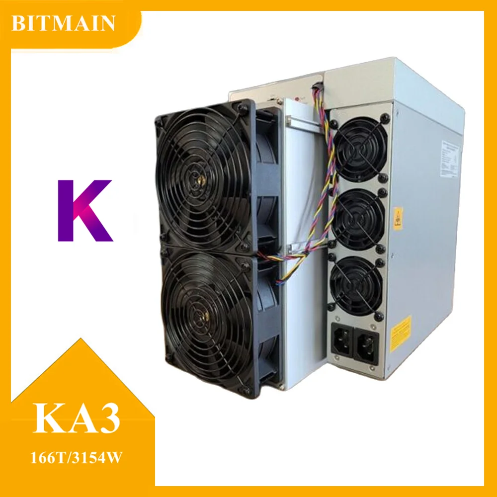 

New Antminer KA3 Blake2S Algorithm Kadena KDA Master Max 166Th/s Power Supply Indcluded