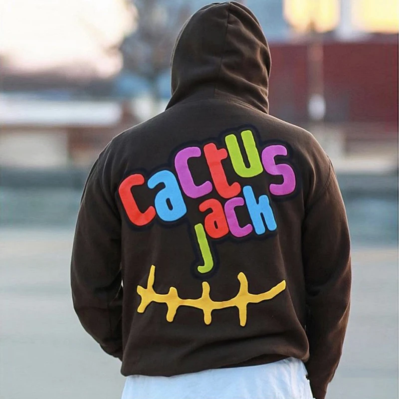 

Travis Scott CactusMcDonald's co-branded McDonald's foam print fleece hoodie