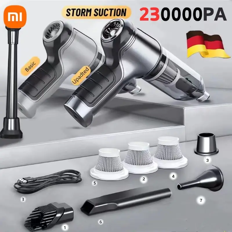 Беспроводной ручной пылесос Xiaomi 230000 Па