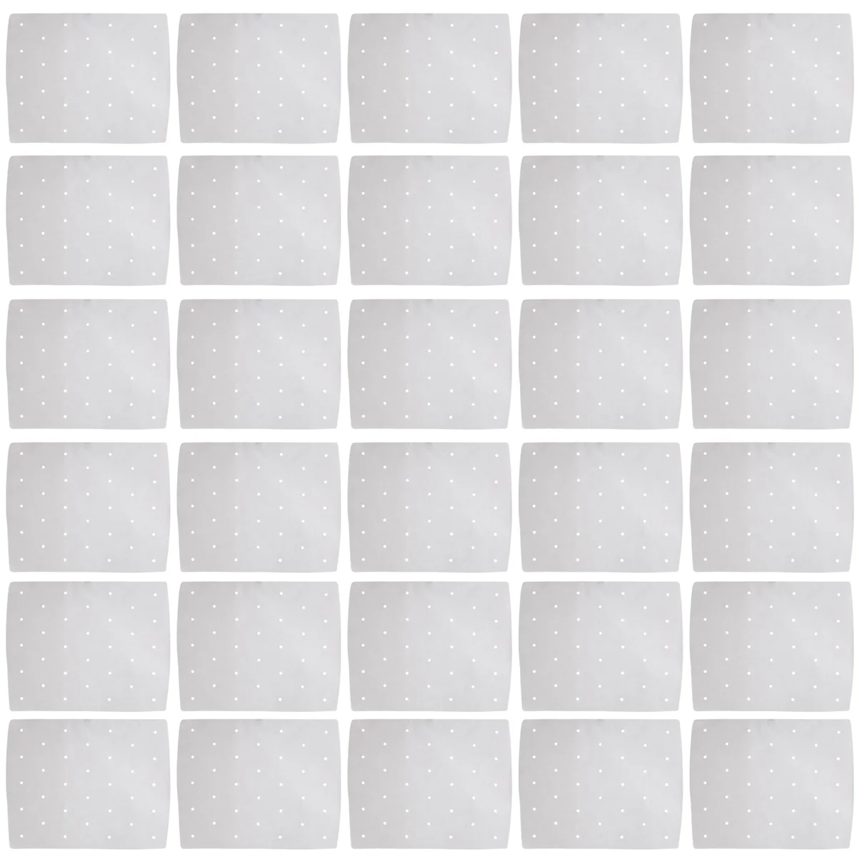 100 шт. пергаментный вкладыш для фритюрницы перфорированный квадратный гриля Ninja