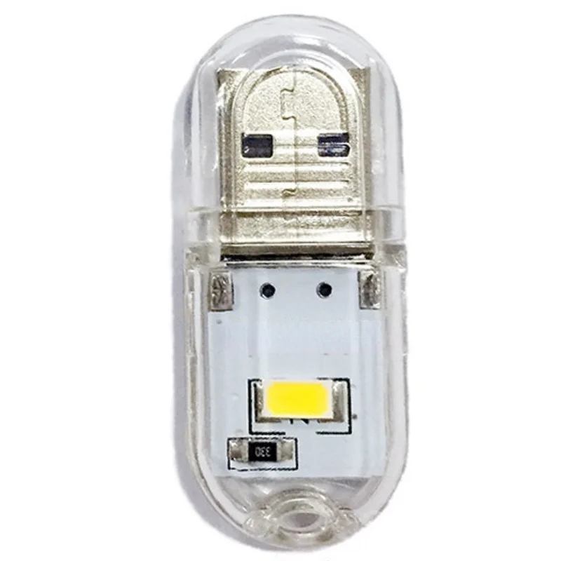 

Портативная компактная USB-лампа с двумя светодиодами