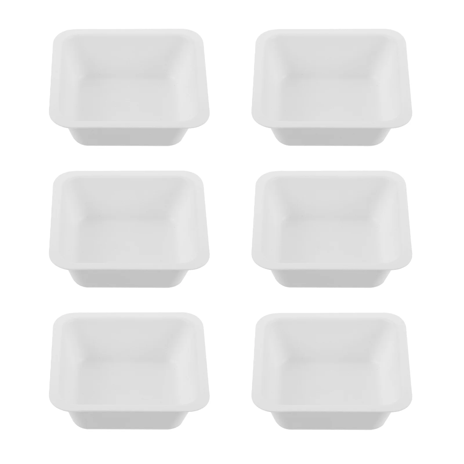 

20pcs Weighing Dish Plastic Weighing Boats Anti-Static Weighing Plate for Labs