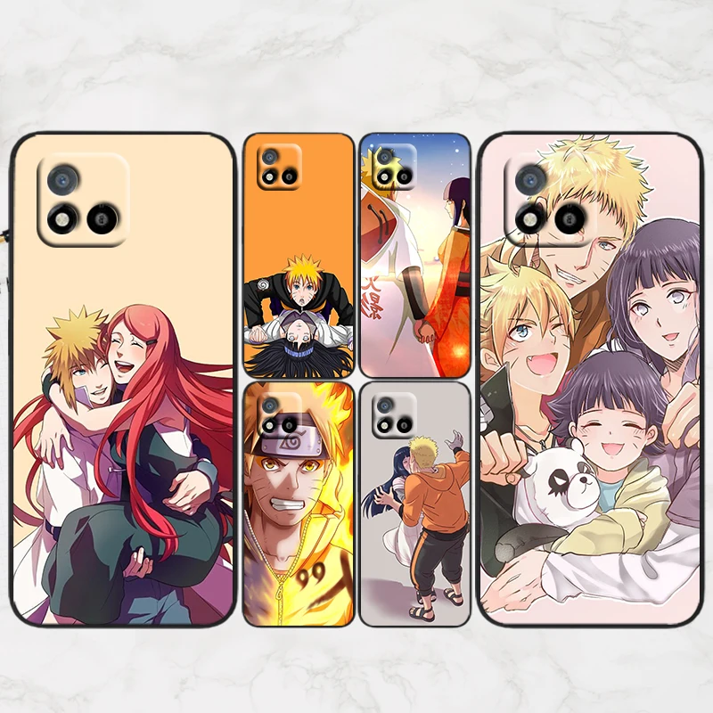 

Fashion Love Naruto Anime For OPPO Realme Narzo 50A 50i 30 20 C15 Q3 8i 8 7i 7 Global 6 5 Pro 5G Black Phone Case Fundas Capa