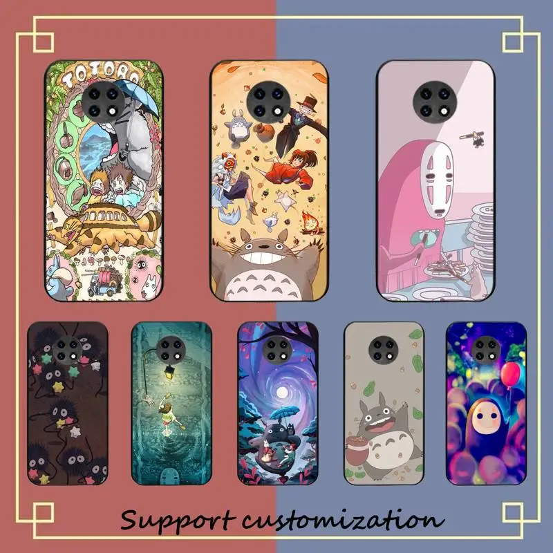 

Anime totoro Phone Case For Xiaomi Redmi Note 8A 7 5 Note 8pro 8T 9Pro TPU Coque for note 6pro