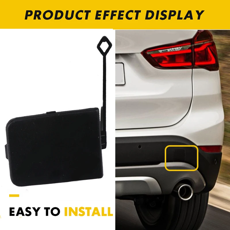 2 шт. для BMW X1 E84 2013 2014 2015 задний правый и левый бампер буксировочный крючок крышка