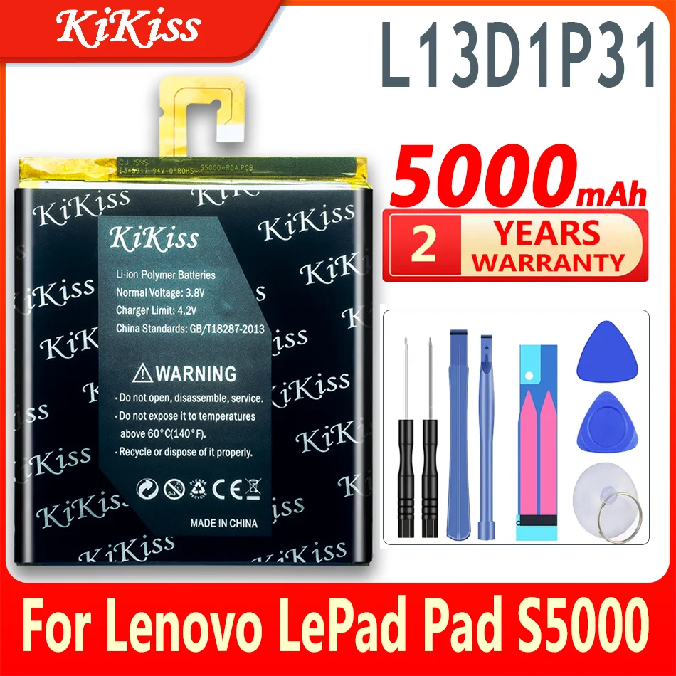 

5000mAh New L13D1P31 Battery For Lenovo Pad A3500 S5000 S5000-H tab 3 7 TB3 710i 710F tab 2 tab2 A7 A7-30 A7-10F A7-20F Bateria