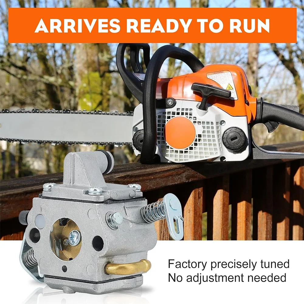 Фото Карбюратор MS170 MS180 для деталей бензопилы Stihl 017 018, заменяет C1Q-S57 C1Q-S57A C1Q-S57B 1130-120-0603 и 1130 124 0800 №1