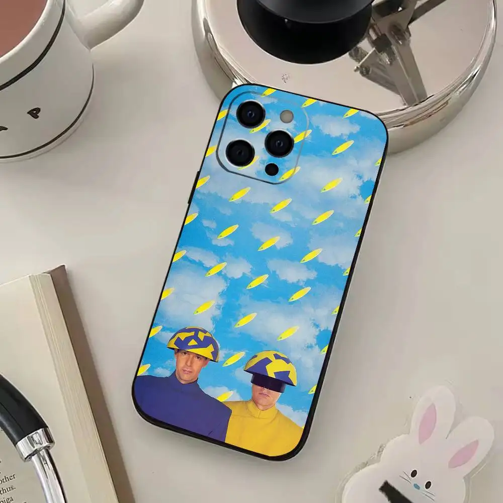 Чехол для телефона Band P-Pet Shop Boys для iPhone 17, 16, 15, 14, 13, 12, 11, Plus, Pro, Max, Plus, XS, мягкий, черный, силиконовый (art.: 3920dba4e6647) - 3920dba4e6647