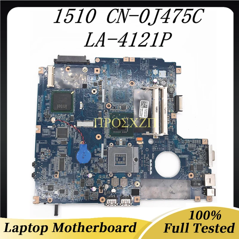 Материнская плата для ноутбука DELL Vostro 1510 V1510, модель 100% J475C J475C JAL30 CN-0J475C 965GM DDR2, полностью протестирована