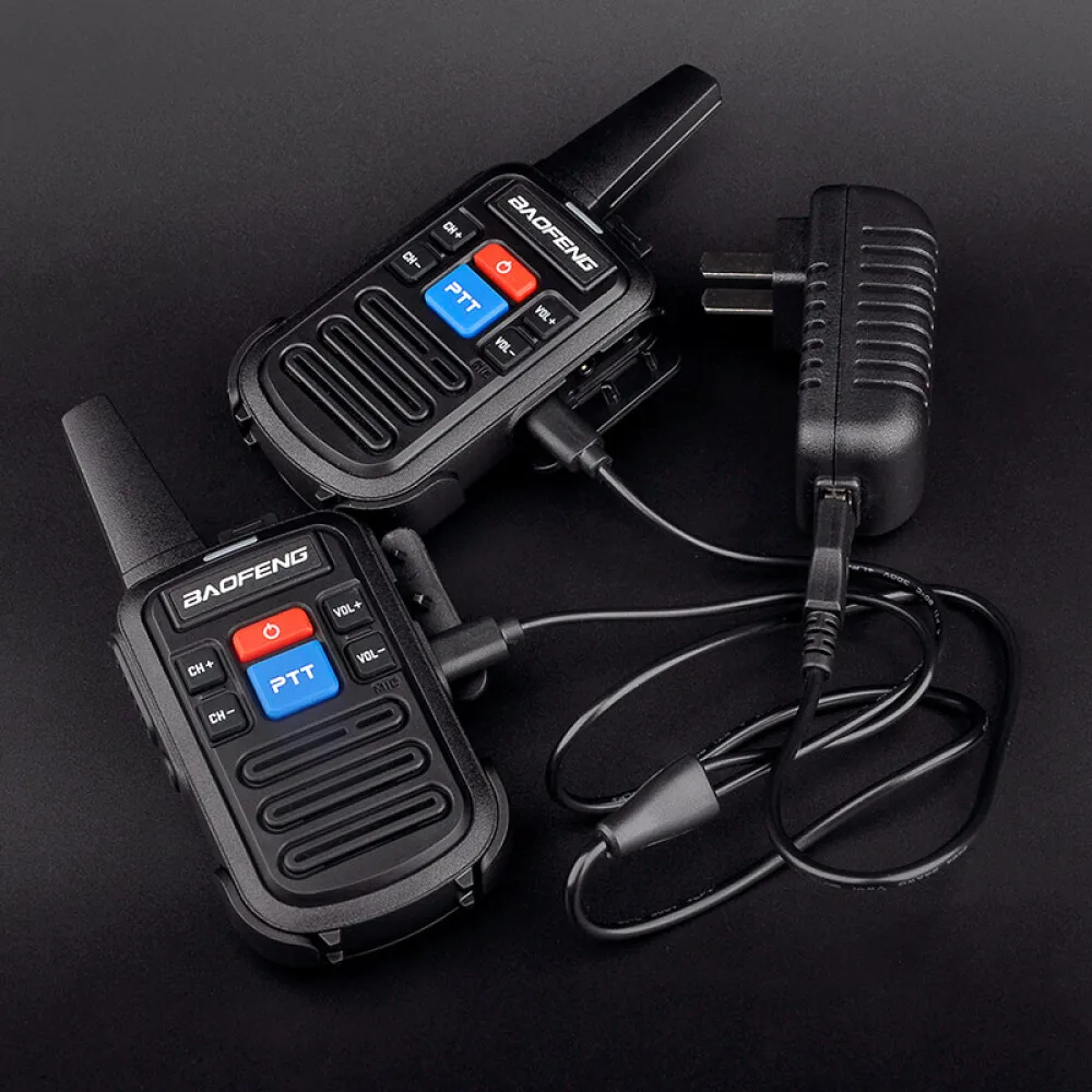 2 PCS Baofeng bf-c50 Mini Walkie Talkie Kids Portable Ham Radio Comunicador UHF PTT Woki Toki Handy Two Way Radio HF Transceiver