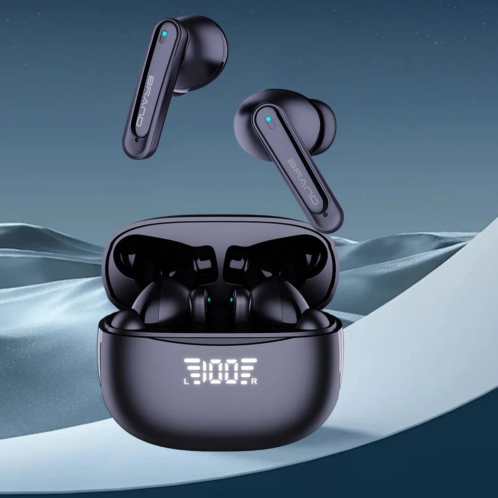 Наушники-вкладыши Bluetooth-совместимые с шумоподавлением TWS