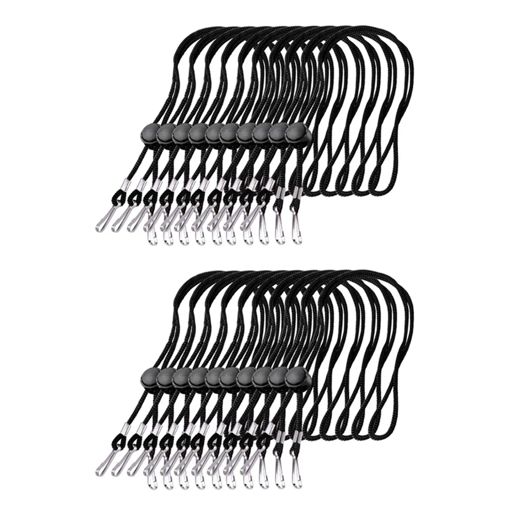 

20 Packs Of Adjustable Length Mask Lanyard Convenient And Convenient Safety Mask Holder Can Be Hung Around The Neck