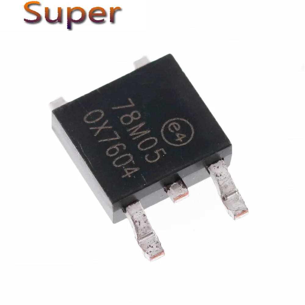 

100pcs/lot 78M05 7805 TO-252 L78M05CDT-TR POSITIVE VOLTAGE REGULATORS