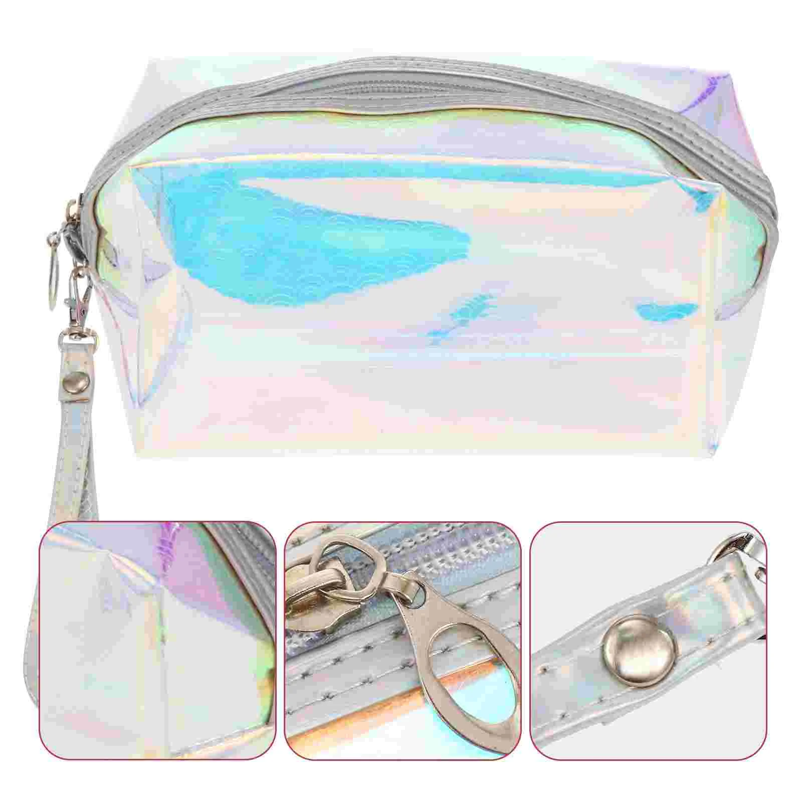 

Toiletry Travel Makeup Storage Handbag Portable Wash Zipper Organizer Tool Carry Handheld Decorative Bathroom Makeup bag
