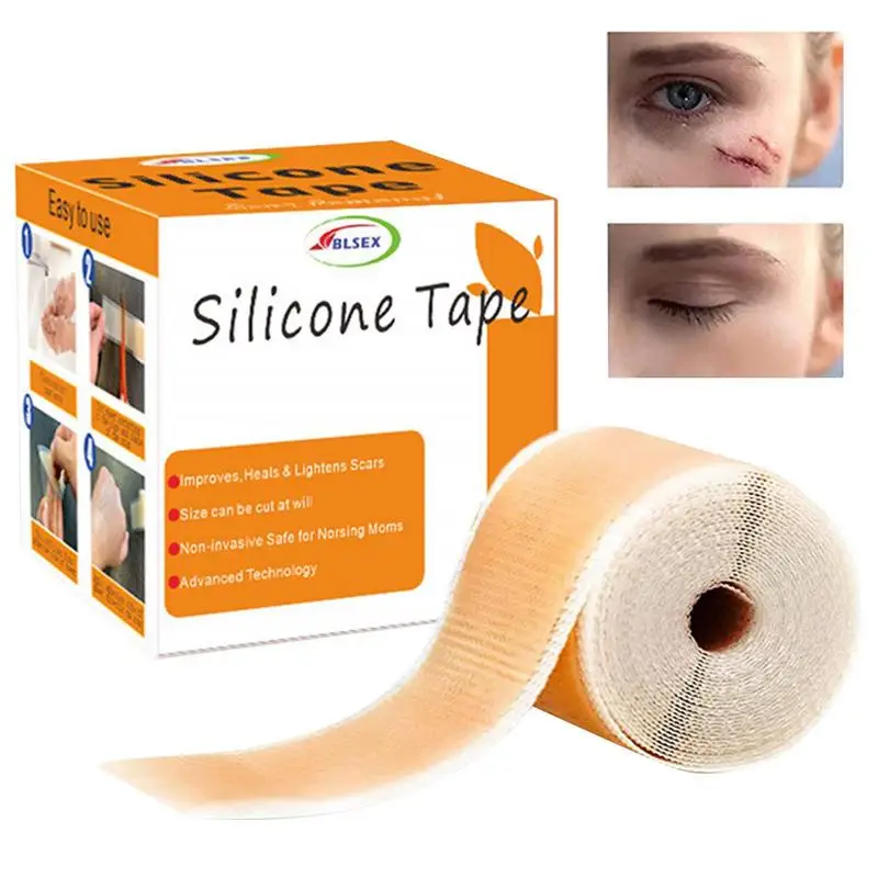 

Силиконовая лента для удаления шрамов, силиконовые шрамы, водостойкие келоидные удаления шрамов, легко разорвать, многоразовое безболезне...