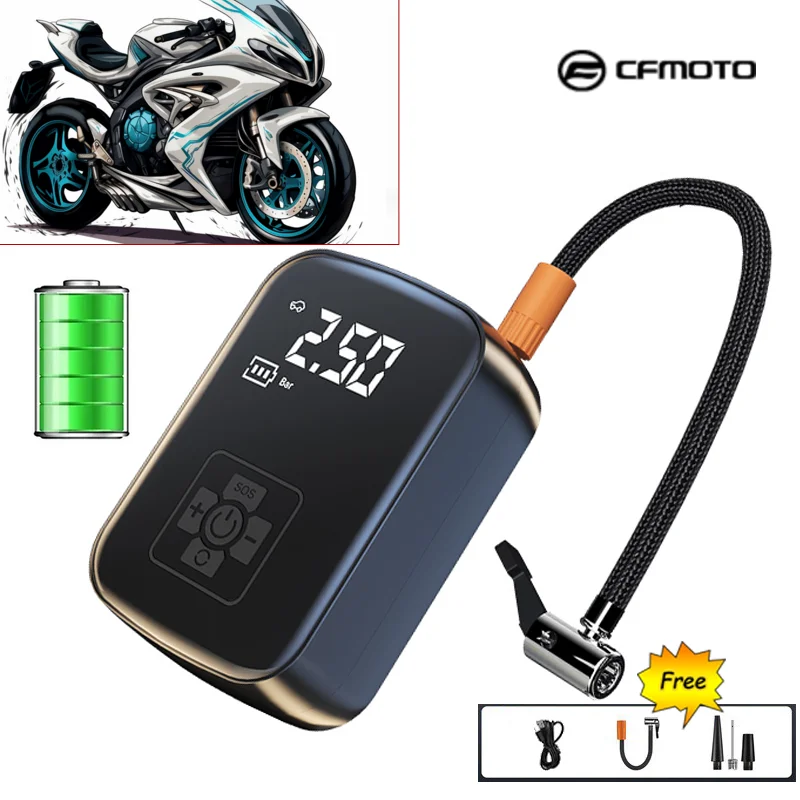 

Шарики для шин CFMOTO CF650 650NK 400NK 250NK 400GT 650MT, Многофункциональные Беспроводные помпы для мотоциклов, велосипедов, лодок
