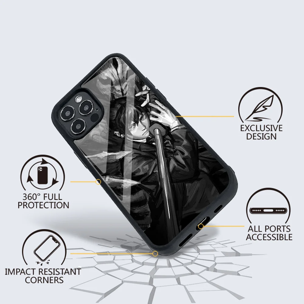 Чехол для телефона с изображением аниме бензопилы хаякава Аки Сильный магнитный