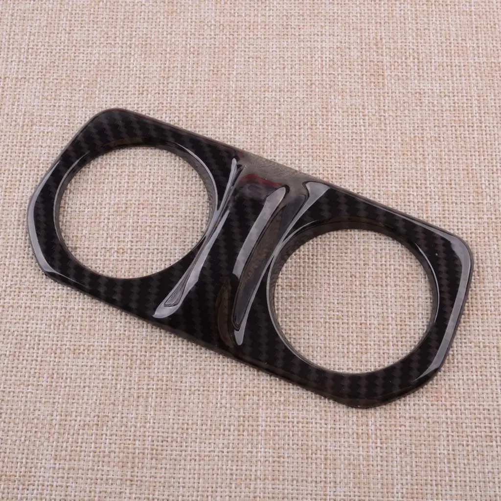 

Автомобильная Черная Стильная рамка из углеродного волокна ABS для задней вентиляционной решетки, обшивка для Jeep Wrangler JL & Gladiator JT 2018 2019-2022