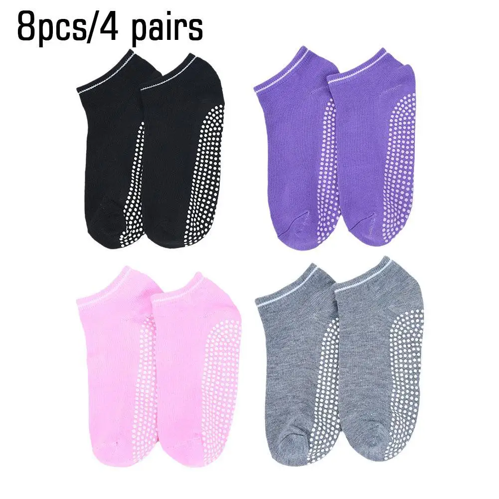Yoga Running Fitness Multifunctional Exercise Anti Slip Adhesive Socks Comfortable
