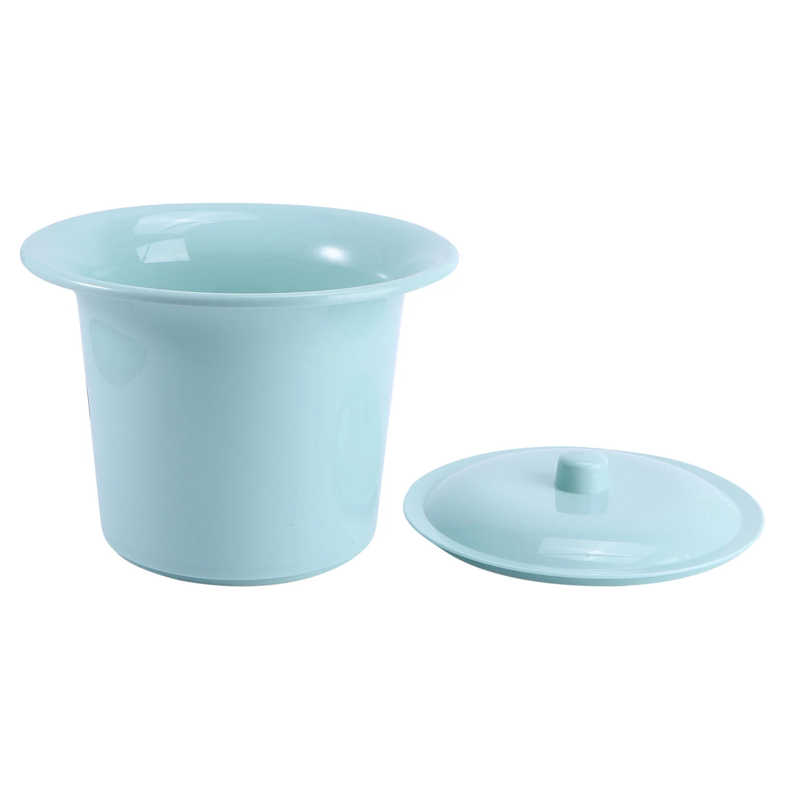 

Children's Potty Plastic Spittoon Container Kids Bedpan Vase Toilet Old Man Urinal Pail Lid Home Miss Portable Adults Camp