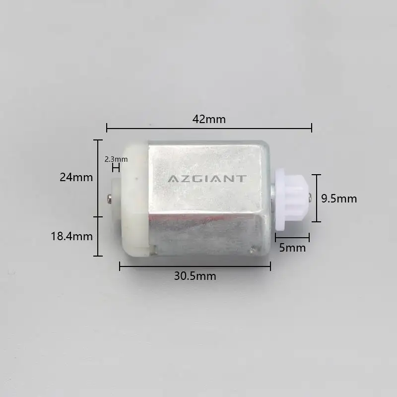 Привод автомобильного дверного замка маленький электродвигатель FC-280PT 12V Gear 10T