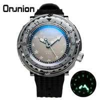 omnion tuna classic mechanical watch for men 47mm sapphire glass 30 bar monoblock case nh35 pt5000 movement dive wristwatch %d1%87%d0%b0%d1%81%d1%8b