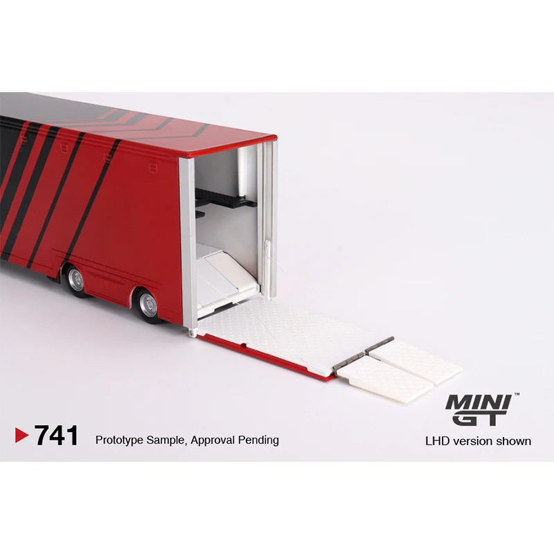 Мини-модель автомобиля GT 1:64 #741 ADVAN транспортный контейнер грузовик из