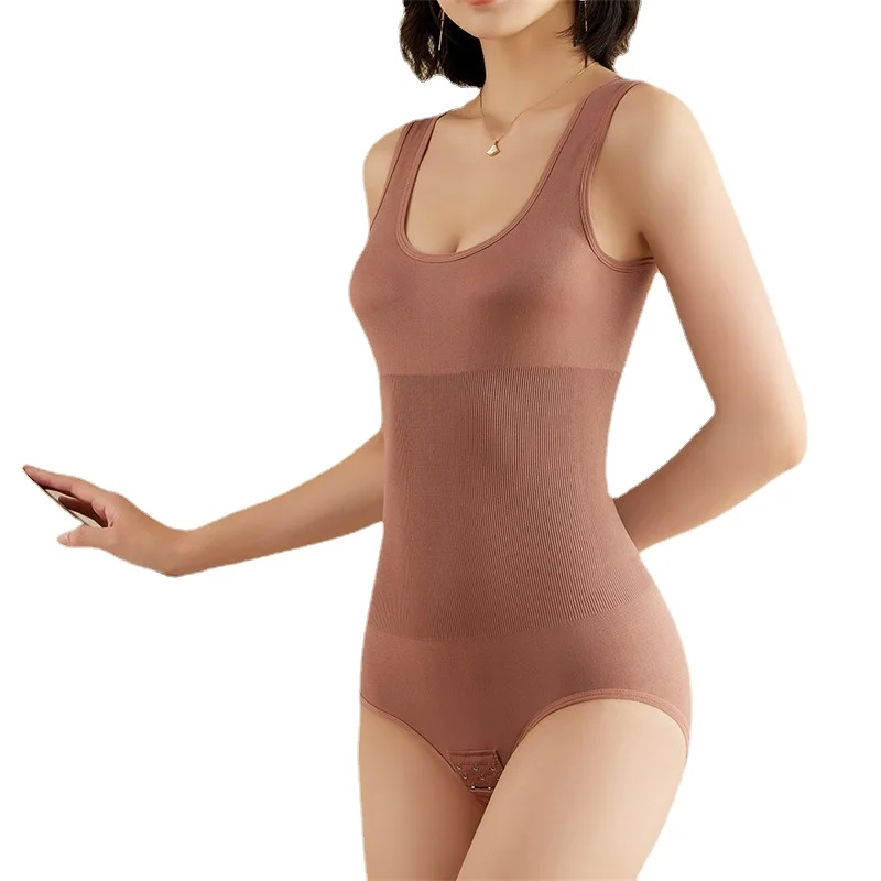 

Комбинезон женский цельный корректирующий, бесшовный пояс для утягивания живота, моделирующий пояс, облегающее белье