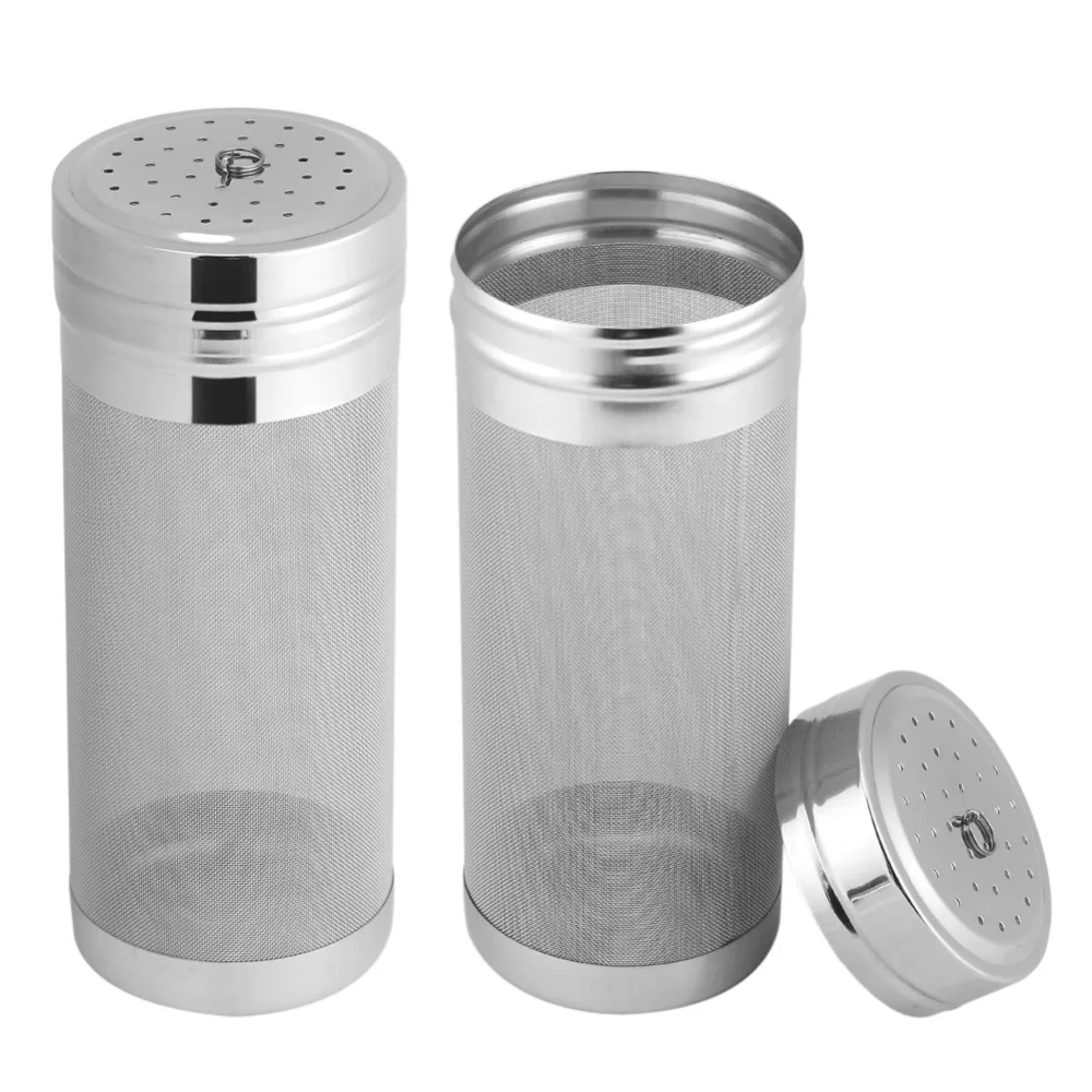 

7x18/ 7x29cm 300 Micron Stainless Steel Hop Mesh Filter Homebrew Mesh Beer Filter Strainer Dry For Home Brew Filter HOT SALE