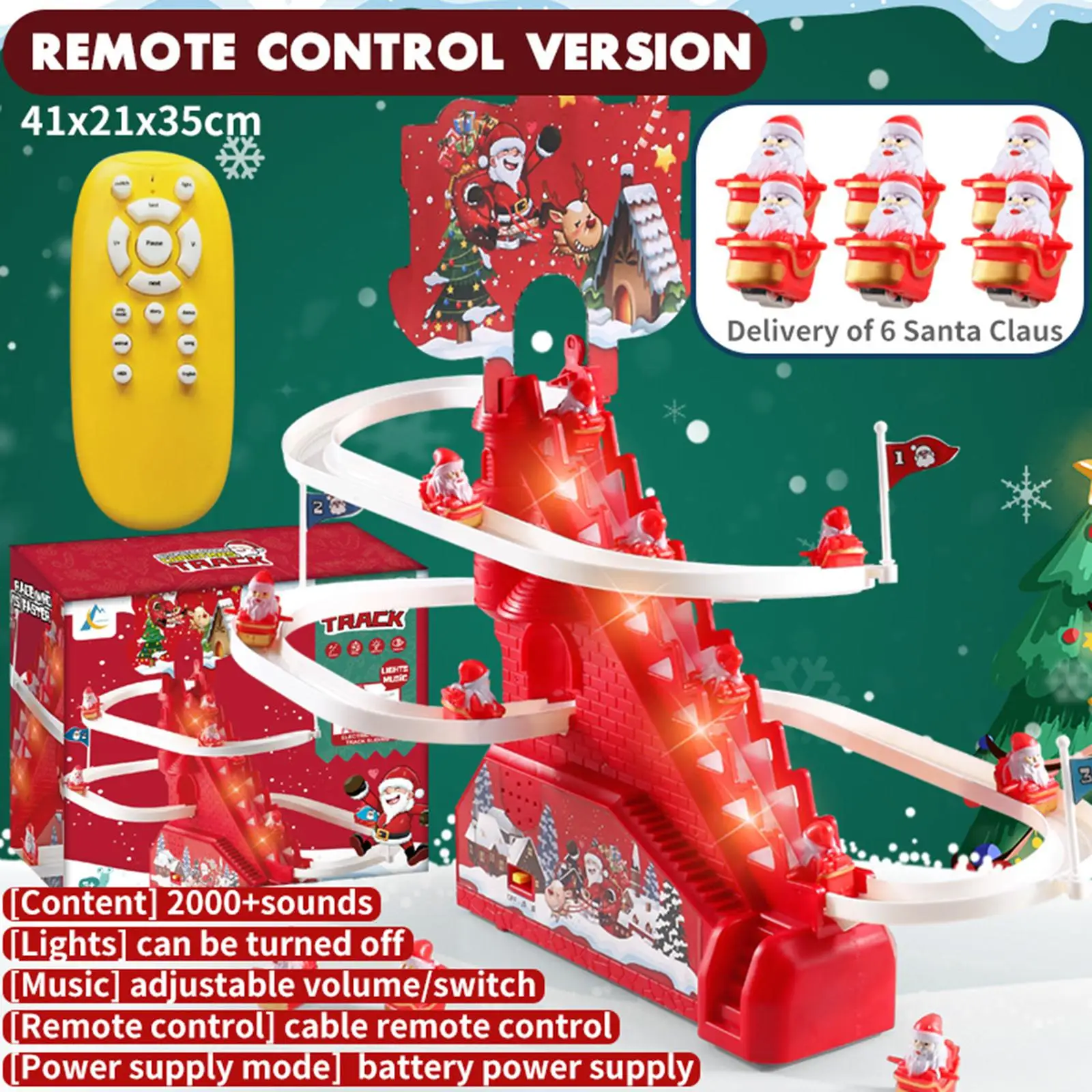 

Электрическая лестница для скалолазания, подарок Санта-Клауса, забавный декоративный подарок, Рождественская Музыкальная кукла для дома, елка, Настольная полка для спальни