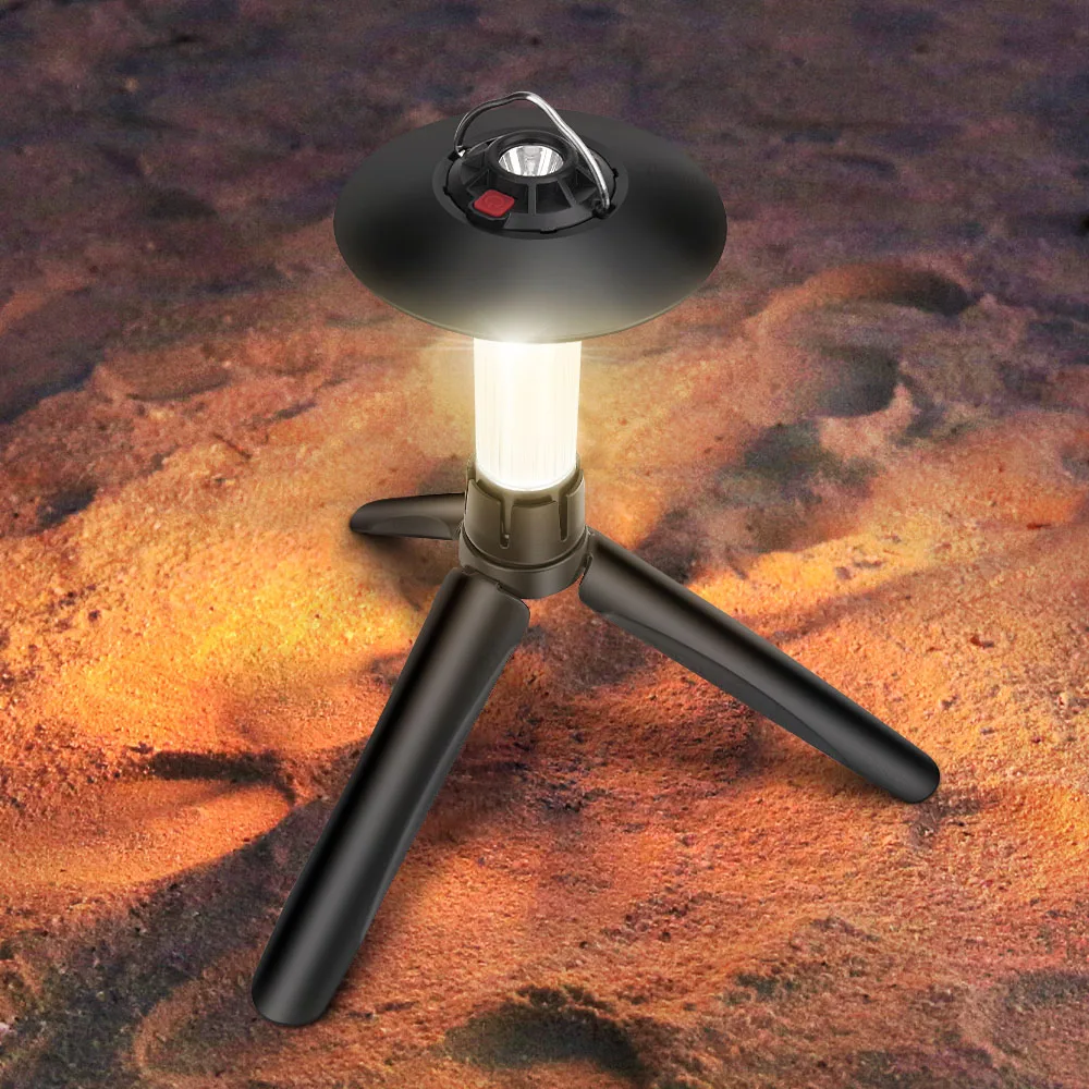 

Portable Camping Light USB Rechargeable Mini Flashlight LED Torch Magnet Lantern for Camping Equipment Fishing Lighting Outdoor