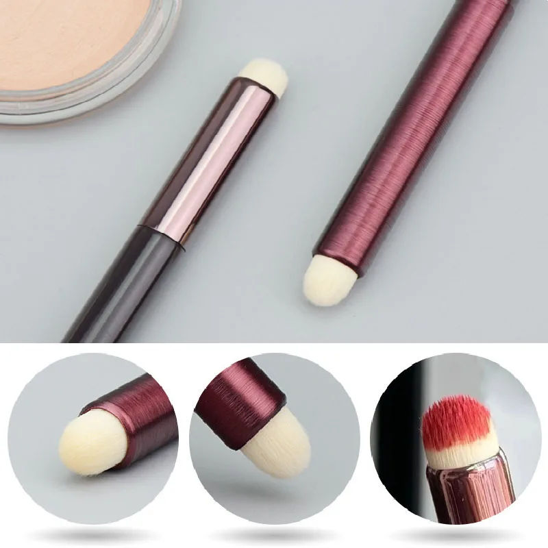 

Makeup Lip Brush for Women Round Head Lip Brushes Portable Matte Lipstick Brush Concealer Brush Makeup Brush Detail Brushes