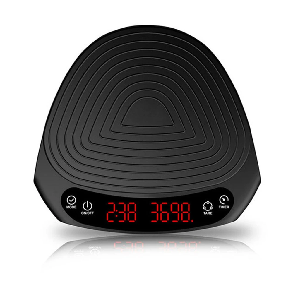 

2Kg/0.1G Drip Coffee Scale with Timer Portable Electronic Digital Kitchen Scale High Precision LED Electronic Scales
